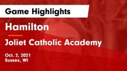 Hamilton  vs Joliet Catholic Academy  Game Highlights - Oct. 2, 2021