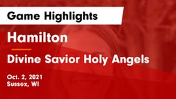 Hamilton  vs Divine Savior Holy Angels Game Highlights - Oct. 2, 2021