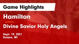 Hamilton  vs Divine Savior Holy Angels Game Highlights - Sept. 19, 2021