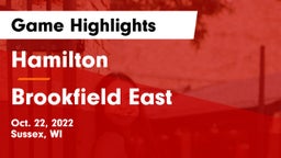 Hamilton  vs Brookfield East  Game Highlights - Oct. 22, 2022