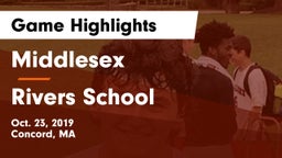 Middlesex  vs Rivers School Game Highlights - Oct. 23, 2019