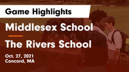 Middlesex School vs The Rivers School Game Highlights - Oct. 27, 2021