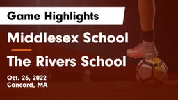 Middlesex School vs The Rivers School Game Highlights - Oct. 26, 2022