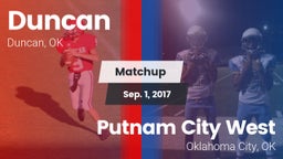 Matchup: Duncan  vs. Putnam City West  2017