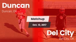 Matchup: Duncan  vs. Del City  2017