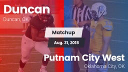 Matchup: Duncan  vs. Putnam City West  2018