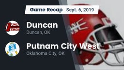 Recap: Duncan  vs. Putnam City West  2019