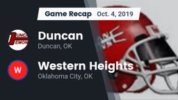 Recap: Duncan  vs. Western Heights  2019