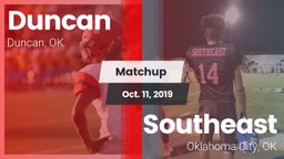 Matchup: Duncan  vs. Southeast  2019