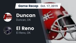 Recap: Duncan  vs. El Reno  2019