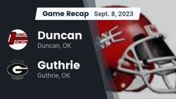 Recap: Duncan  vs. Guthrie  2023