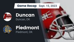 Recap: Duncan  vs. Piedmont  2023