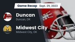 Recap: Duncan  vs. Midwest City  2023
