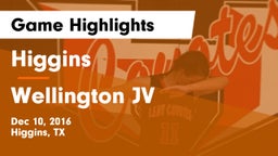 Higgins  vs Wellington JV Game Highlights - Dec 10, 2016
