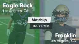 Matchup: Eagle Rock High vs. Franklin  2016