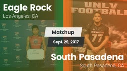 Matchup: Eagle Rock High vs. South Pasadena  2017