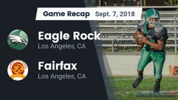 Recap: Eagle Rock  vs. Fairfax 2018