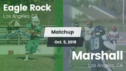 Matchup: Eagle Rock High vs. Marshall  2018