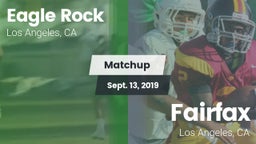 Matchup: Eagle Rock High vs. Fairfax 2019