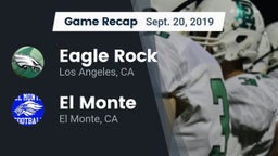 Recap: Eagle Rock  vs. El Monte  2019