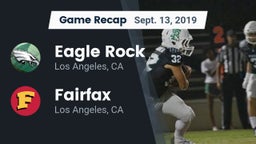 Recap: Eagle Rock  vs. Fairfax 2019