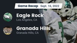 Recap: Eagle Rock  vs. Granada Hills  2022