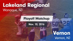 Matchup: Lakeland Regional vs. Vernon  2016