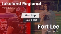 Matchup: Lakeland Regional vs. Fort Lee  2018