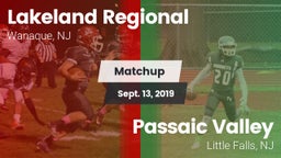 Matchup: Lakeland Regional vs. Passaic Valley  2019