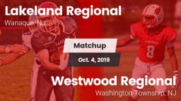 Matchup: Lakeland Regional vs. Westwood Regional  2019