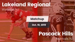 Matchup: Lakeland Regional vs. Pascack Hills  2019