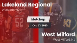Matchup: Lakeland Regional vs. West Milford  2020