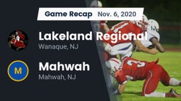 Recap: Lakeland Regional  vs. Mahwah  2020