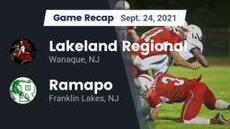 Recap: Lakeland Regional  vs. Ramapo  2021