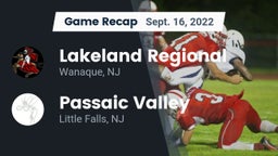 Recap: Lakeland Regional  vs. Passaic Valley  2022