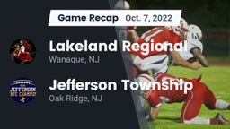 Recap: Lakeland Regional  vs. Jefferson Township  2022
