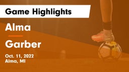 Alma  vs Garber Game Highlights - Oct. 11, 2022