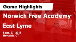 Norwich Free Academy vs East Lyme Game Highlights - Sept. 27, 2019