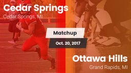 Matchup: Cedar Springs High vs. Ottawa Hills  2017