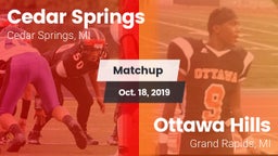 Matchup: Cedar Springs High vs. Ottawa Hills  2019