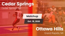 Matchup: Cedar Springs High vs. Ottawa Hills  2020