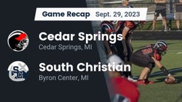 Recap: Cedar Springs  vs. South Christian  2023
