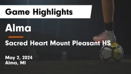 Alma  vs Sacred Heart Mount Pleasant HS Game Highlights - May 2, 2024