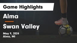 Alma  vs Swan Valley  Game Highlights - May 9, 2024