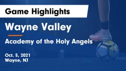 Wayne Valley  vs Academy of the Holy Angels Game Highlights - Oct. 5, 2021