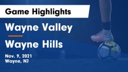 Wayne Valley  vs Wayne Hills  Game Highlights - Nov. 9, 2021