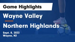 Wayne Valley  vs Northern Highlands  Game Highlights - Sept. 8, 2022