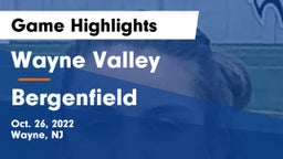 Wayne Valley  vs Bergenfield  Game Highlights - Oct. 26, 2022