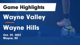 Wayne Valley  vs Wayne Hills  Game Highlights - Oct. 29, 2022