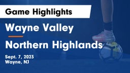 Wayne Valley  vs Northern Highlands  Game Highlights - Sept. 7, 2023